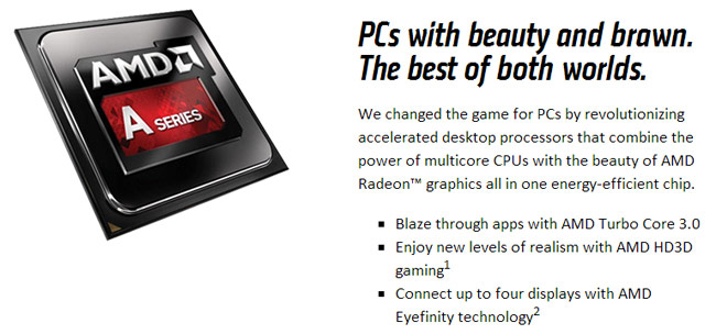 Beauty and brawn, but do they mean Sasa or the APU?