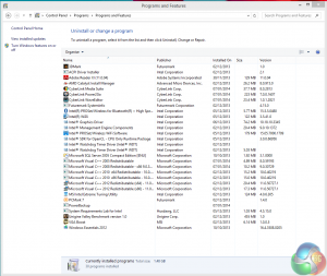 installed apps