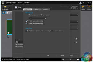 mdia settings