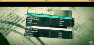 DIRT3 settings