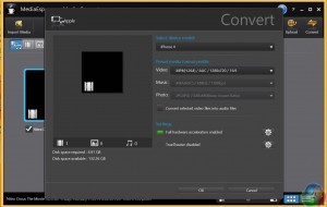 MediaEspresso 6.7 settings