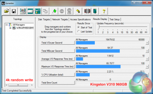 iometer 4k write