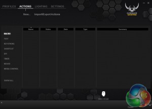 M65 Actions Editor