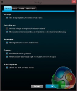 Logitech Software Settings 1