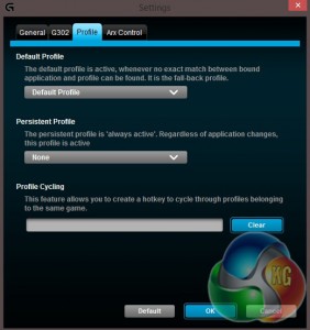 Logitech Software Settings 3