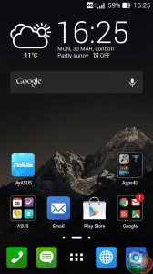 homescreen