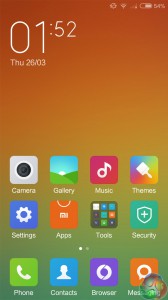 homescreen
