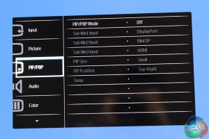 PIP Menu