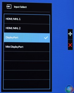 Asus OSD Input