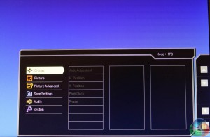 BenQ RL OSD Menu