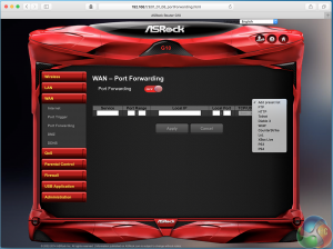G10 Port Forwarding