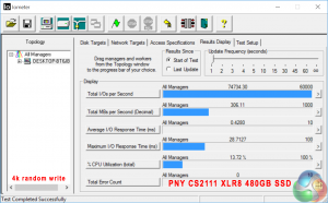 iometer write