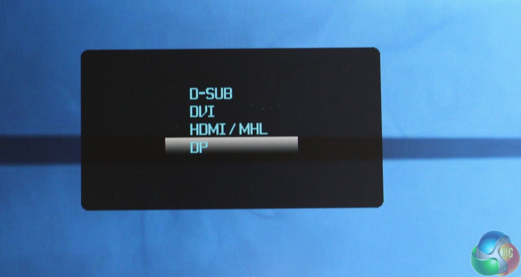 AOC U32 OSD Input