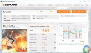 3D Mark Fire Strike Ultra