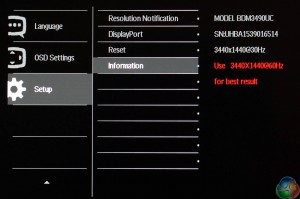 Philips OSD Setup