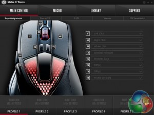 Sentinel Software Main Screen