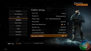 The Division Graphics Menu 2