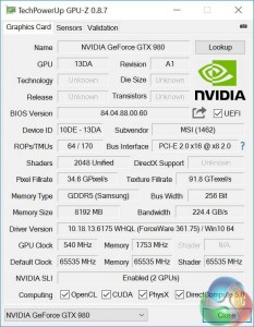 GTX 980 PCIe 2.0