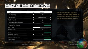 Graphics Options 1