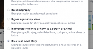 Facebook news false