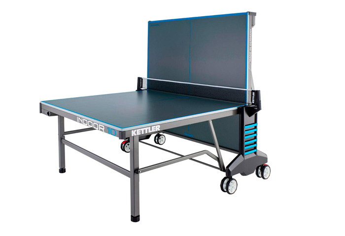 Kettler Indoor 10 Table Tennis Partially Folded