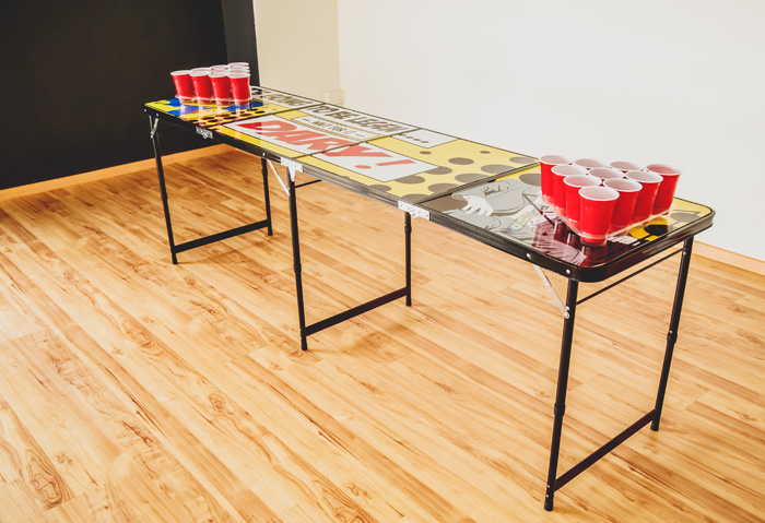 Barney Stinson Beer Pong Table