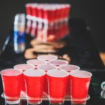 Katie Beer Pong Table With Accessories