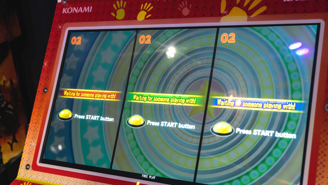 Bishi Bashi Select Player Screen