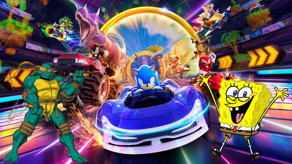 Sonic Racing SpongeBob