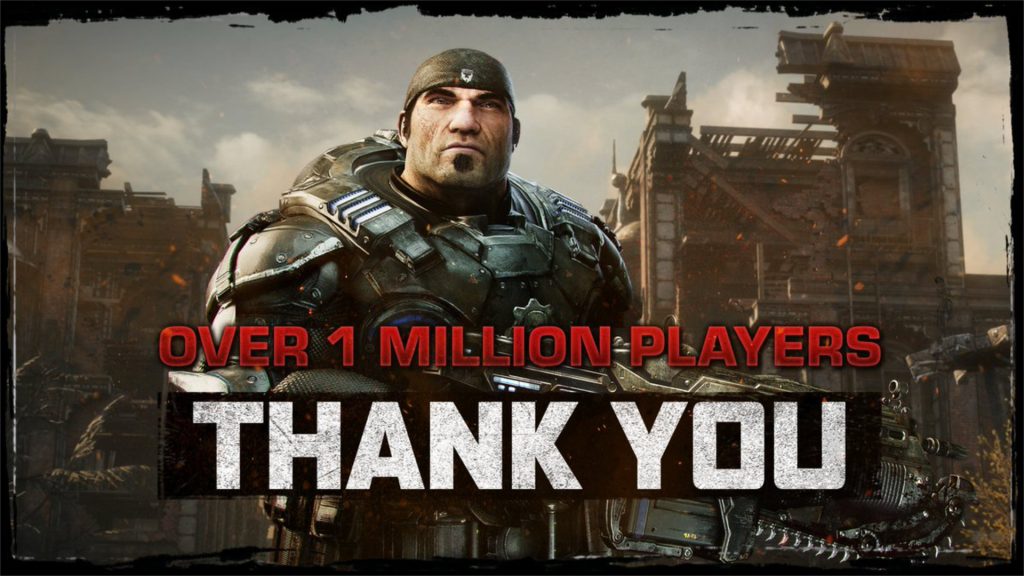Gears of War: Reloaded million